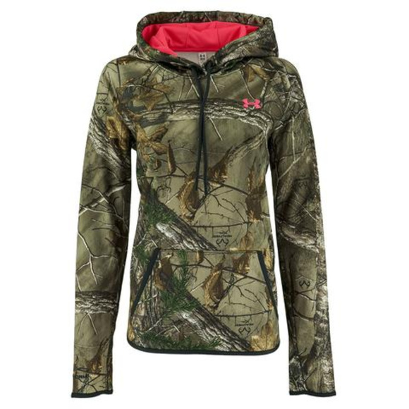 Under Armour Tops - Under Armour Women’s Camo Hoodie NWT